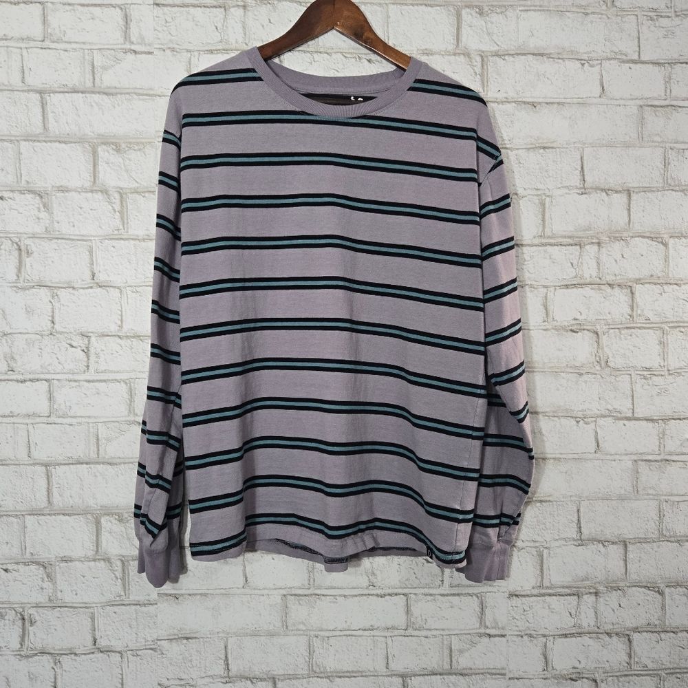 Empyre stripe long sleeve tee